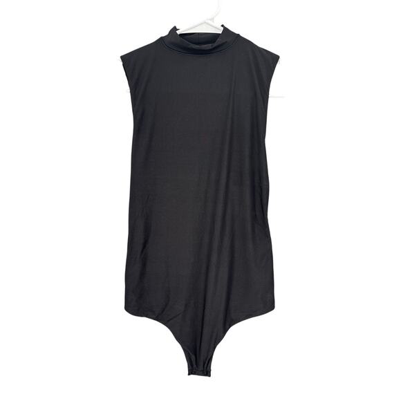 aerie Tops - Aerie Smoothez Sleeveless Black Bodysuit Body Suit Women’s Medium